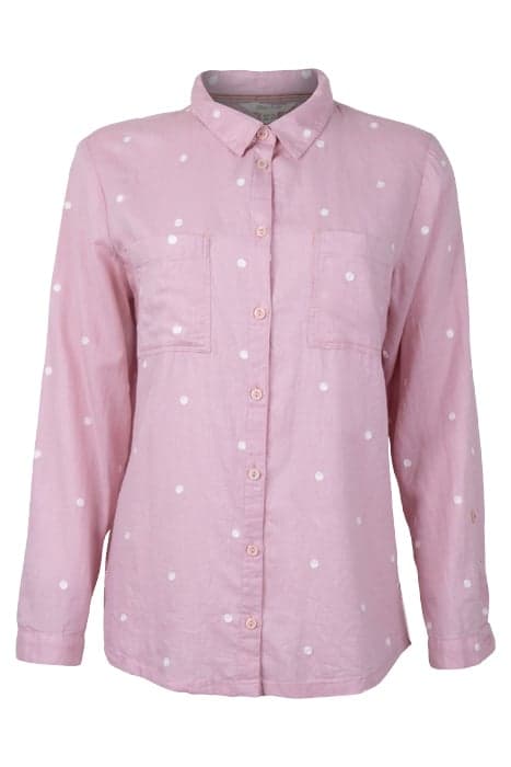 EMILIA ORGANIC COTTON SHIRT PINK MULTI by White Stuff