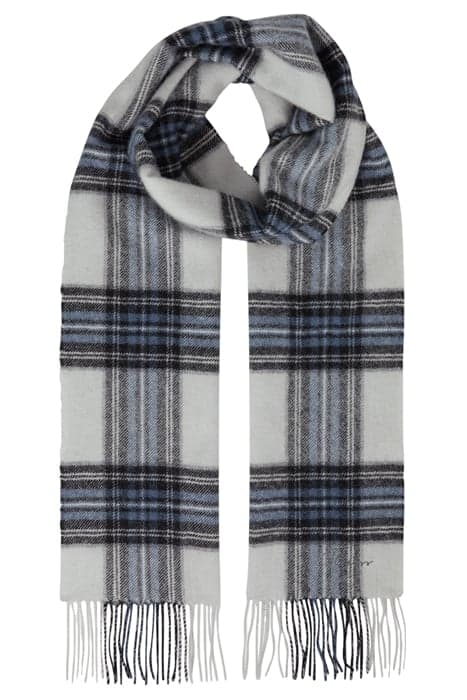 NOVELLI- LARGE CHECK CASH BLUE MULTI by Reiss