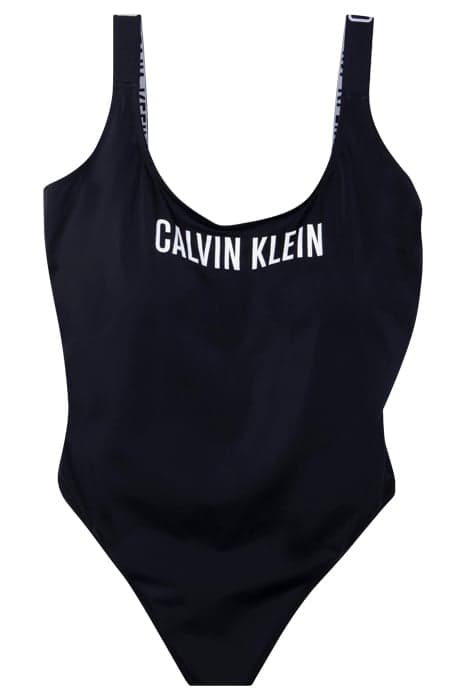 SCOOP BACK ONE PIECE Pvh Black by Calvin Klein