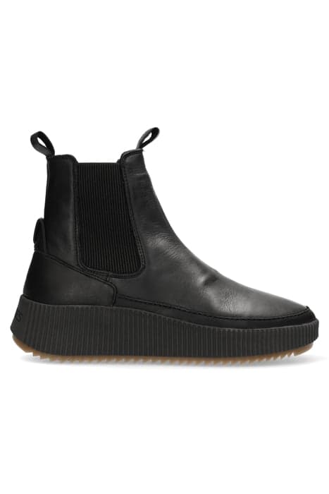 SHS1481 MIDTOP SNEAKER NAPPA LEATHER BLACK by Shabbies Amsterdam