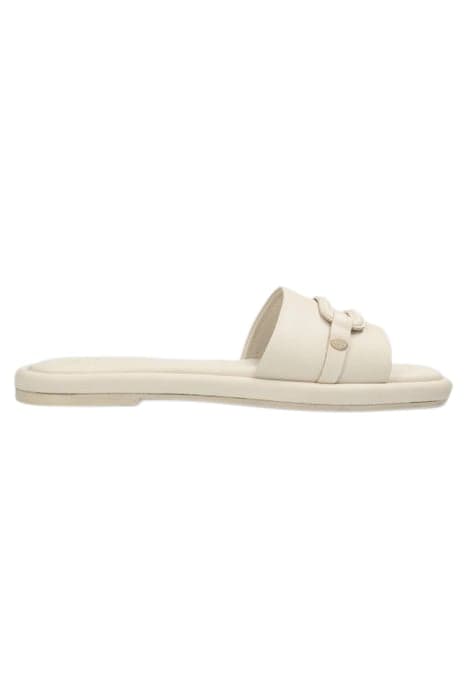 FRS1426 SLIPPER SOFT NAPPA LEATHER ICE WHITE by Fred de la Bretoniere