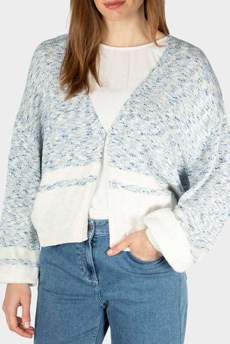 CARDIGAN LONG SLEEVES BELLWETHER BLUE by Sandwich