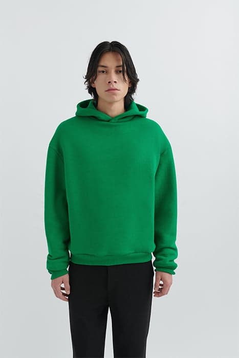 TITLE HOODIE BRIGHT GREEN by Axel Arigato