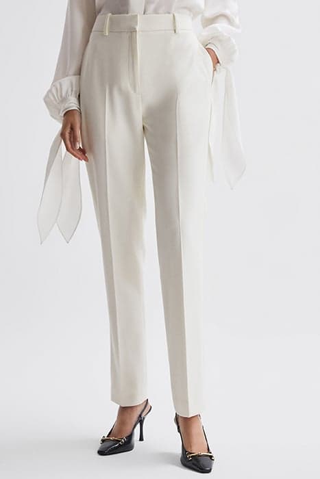 MILA-TUX SUIT SLIM TROUSE OFF WHITE by Reiss