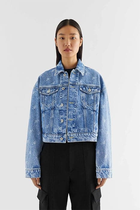 SIGNATURE DENIM JACKET LIGHT BLUE by Axel Arigato