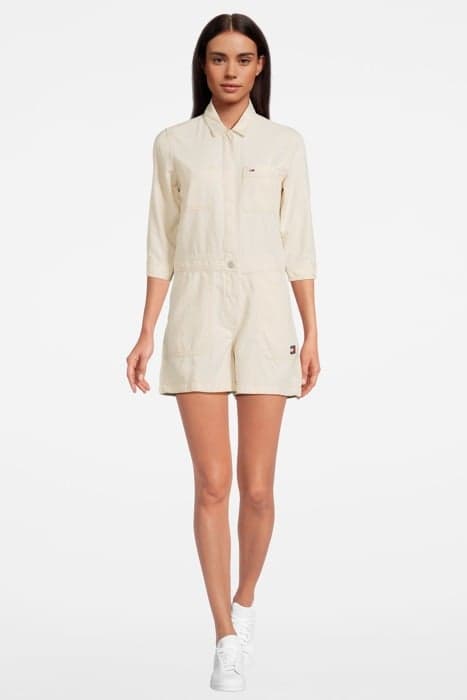 SHORT JUMPSUIT WHITE by Tommy Hilfiger