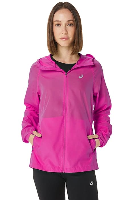 RUN HOOD JACKET PINK GLO by ASICS