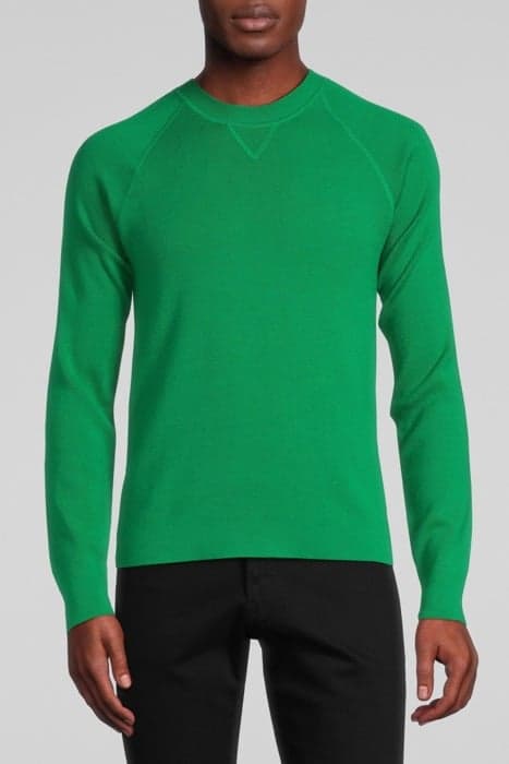 GREEN KNIT DRY FAST SWEATER GREEN by IKKS