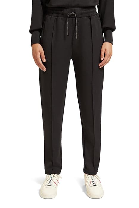 MODAL STRAIGHT LEG SWEATPANTS EVENING BLACK by Scotch & Soda