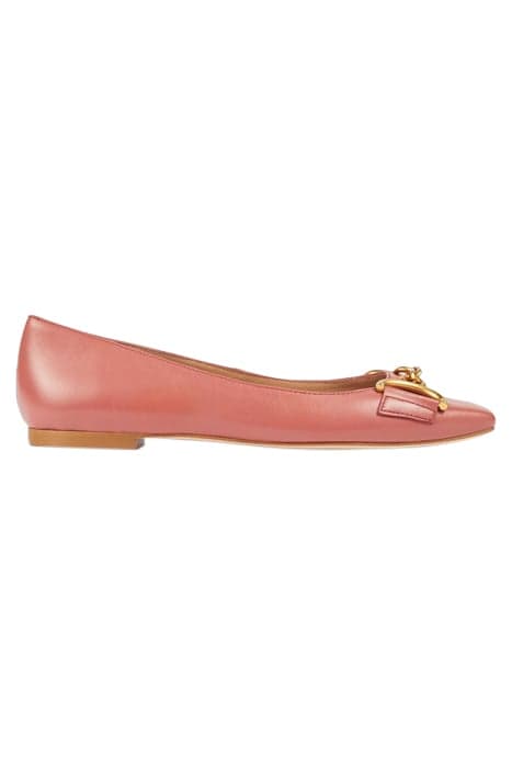 CHARLOTTE SNAFFLE FLAT W/ DARK ROSE by LK Bennett