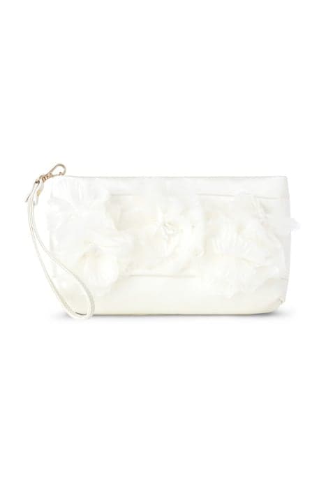 BEATRICE - FLAT POUCH WIT IVORY by LK Bennett