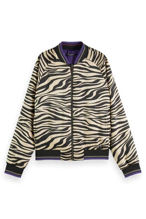 REVERSIBLE PRINTED BOMBER TIGER by Scotch & Soda