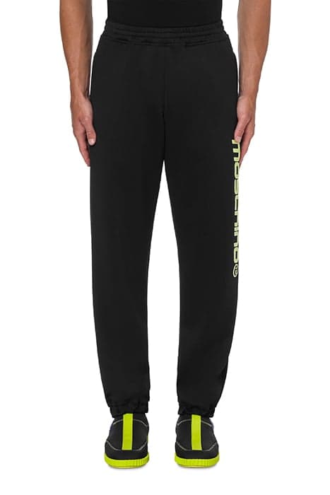 MOSCHINO™ STRETCH TECHNICAL JOGGERS BLACK by Moschino