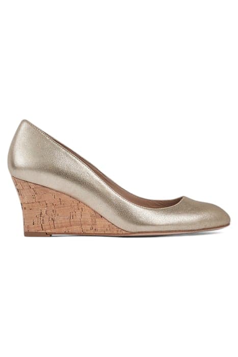 CC EEVI ROUND TOE GOLD by LK Bennett