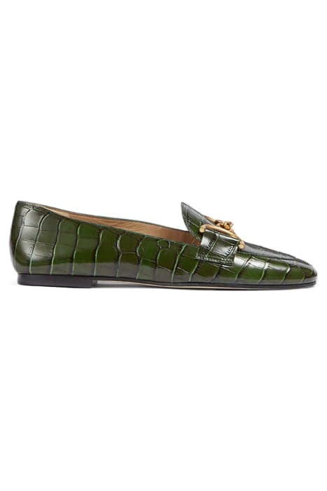 FL DAPHNE LOAFER DARK GREEN by LK Bennett