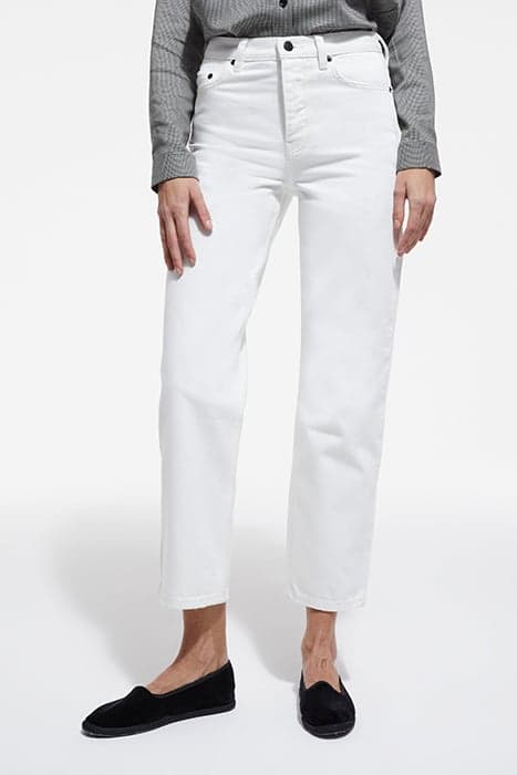 WHITE STRAIGHT JEANS WHITE by The Kooples