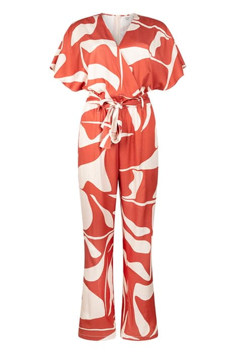 NENA JUMPSUIT GRAPHIC GINGER by Another Label