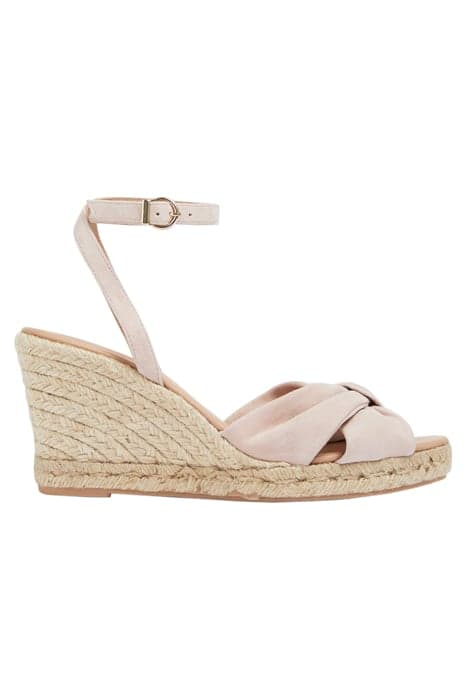 CS ANGELA WEDGE EPADRILLE PALE PINK by LK Bennett