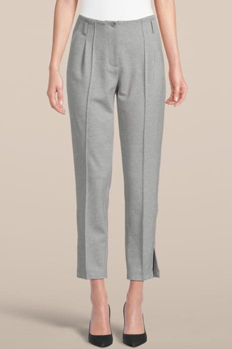 TROUSERS HIGH WAISTED PUNTO MILANO FOG by Summum Woman