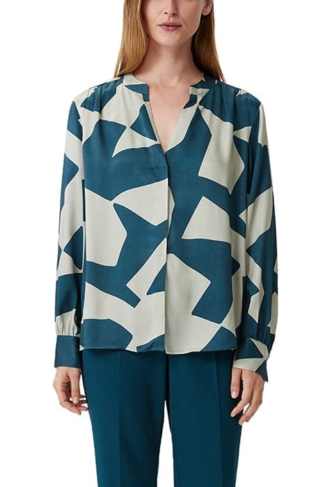 COMMA BLOUSES BLUE GREEN by Comma