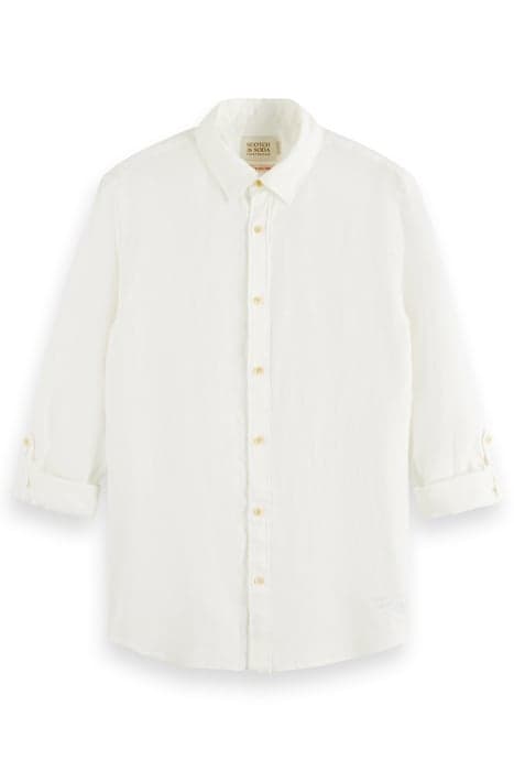 LINEN SHIRT WHITE by Scotch & Soda