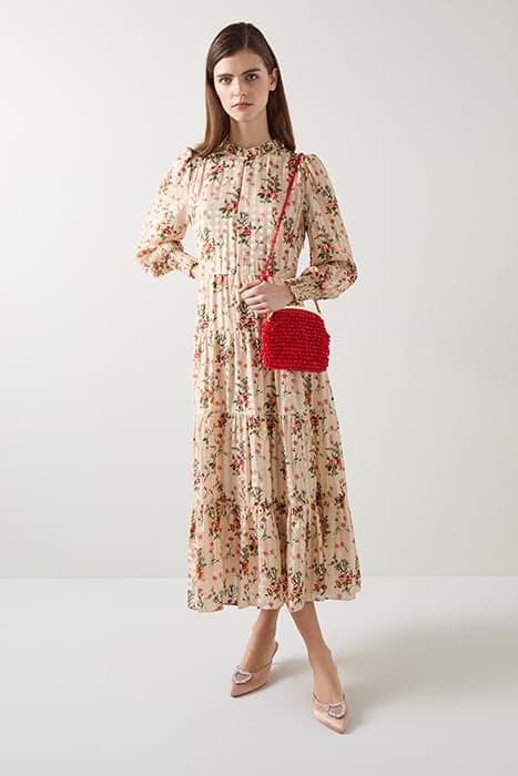 DR FLORA WILDFLOWER DRESS CREAM by LK Bennett