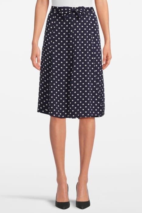 SK MATHILDE POLKA DOT BLUE/CREAM by LK Bennett