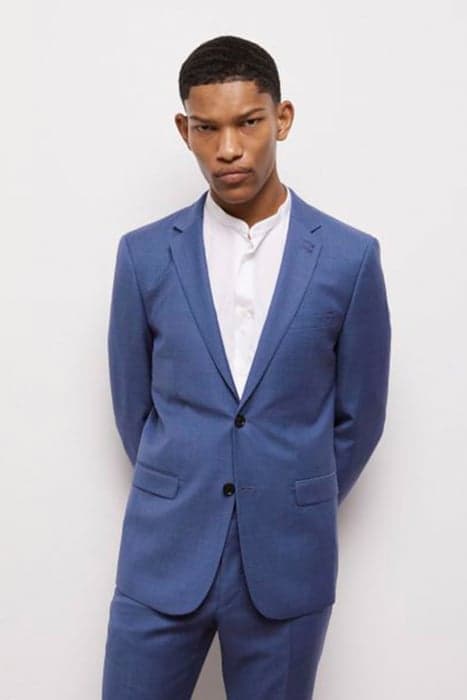 2 BUTTON SUIT JACKET BLUE by The Kooples