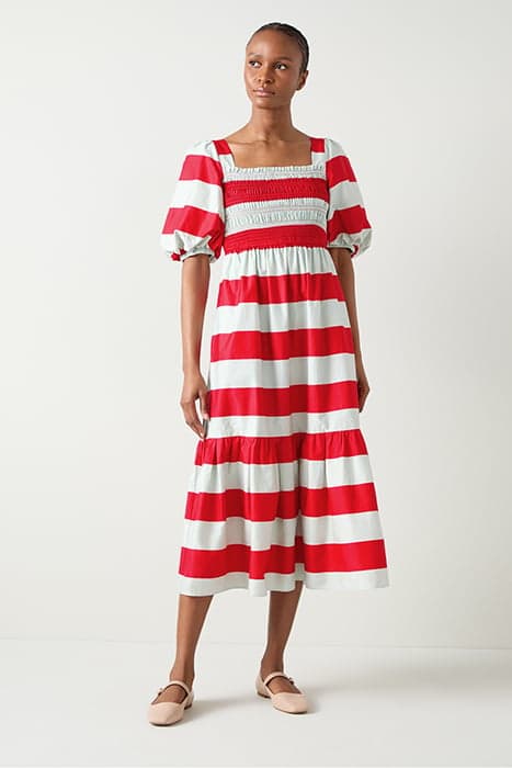 DR RUBY BOLD STRIPE DRESS MULTI by LK Bennett