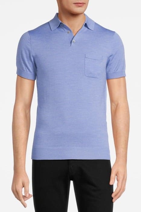 LIGHT BLUE POLO SHIRT by Suitsupply