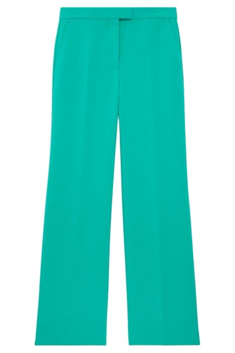 STRAIGHT SUIT TROUSERS GREEN by The Kooples