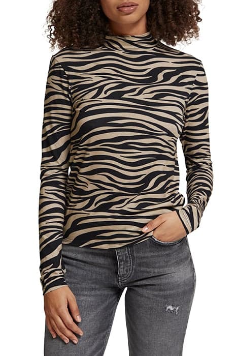 ALL OVER PRINTED LONG SLEEVED T-SHIRT TIGER by Scotch & Soda