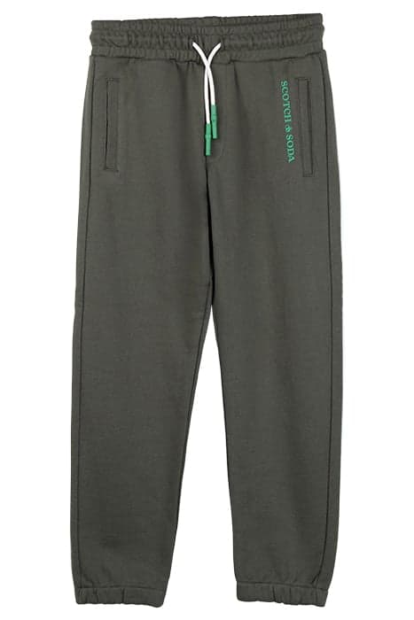 CLASSIC LOGO SWEATPANTS SEAWEED GREEN by Scotch & Soda