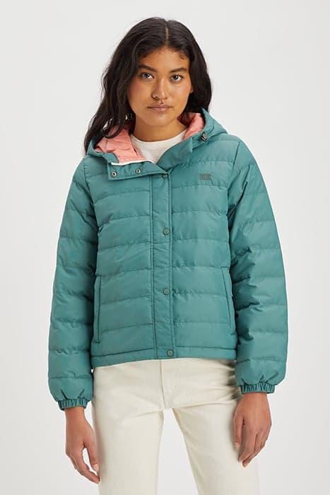 EDIE PACKABLE JACKET SILVER PINE by Levi's