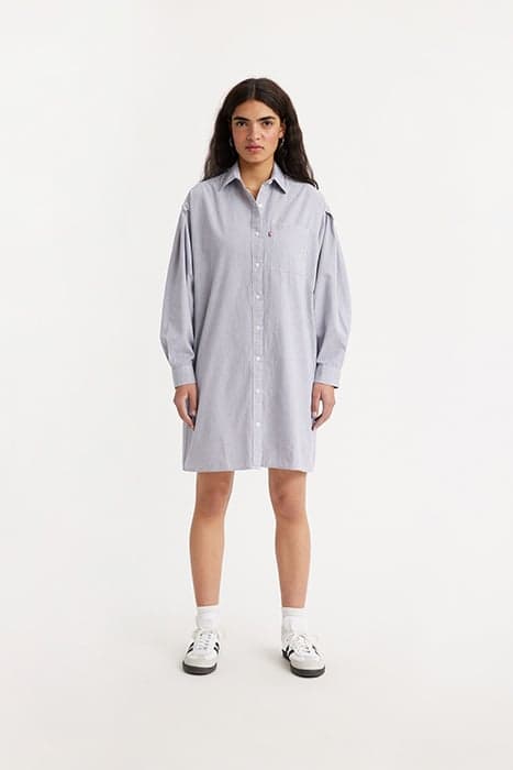 NOLA SHIRT DRESS SERAPHINA STRIPE CROWN by Levi's