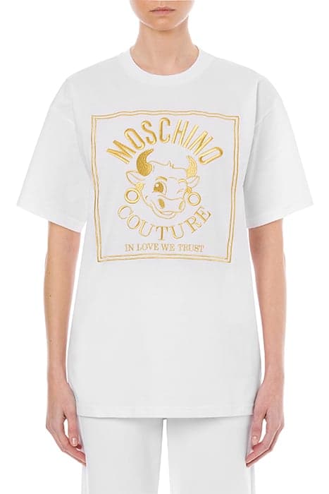 CHINESE NEW YEAR T-SHIRT WHITE by Moschino