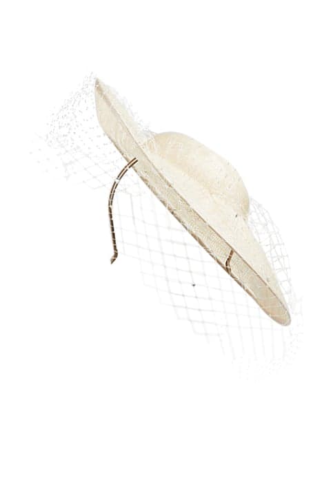 HT ANNALISE - WIDE BRIM F CREAM by LK Bennett