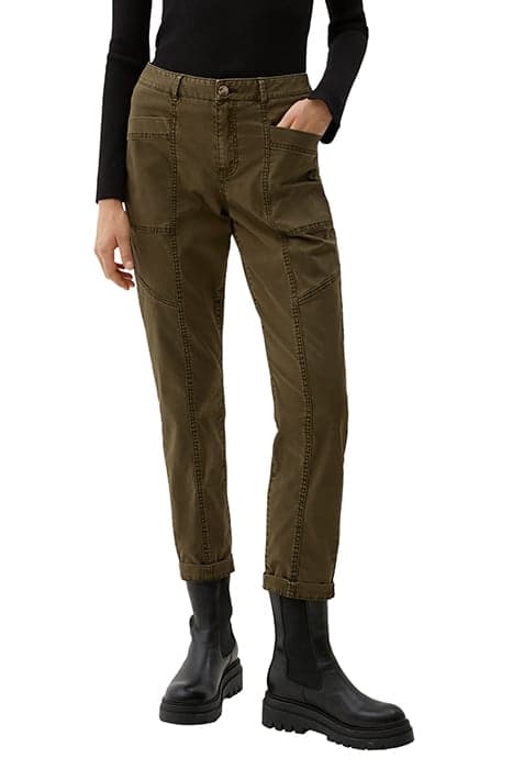 S.OLIVER PANTS GREEN by s. Oliver