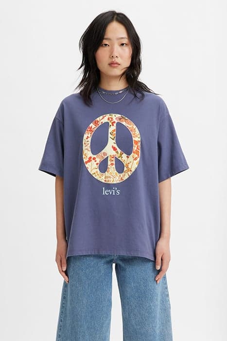 GRAPHIC SHORT STACK TEE FLORAL PEACE SIG by Levi's