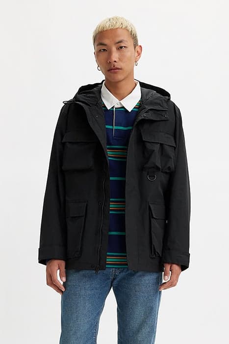 SANSOME UTILITY JKT JET BLACK by Levi's