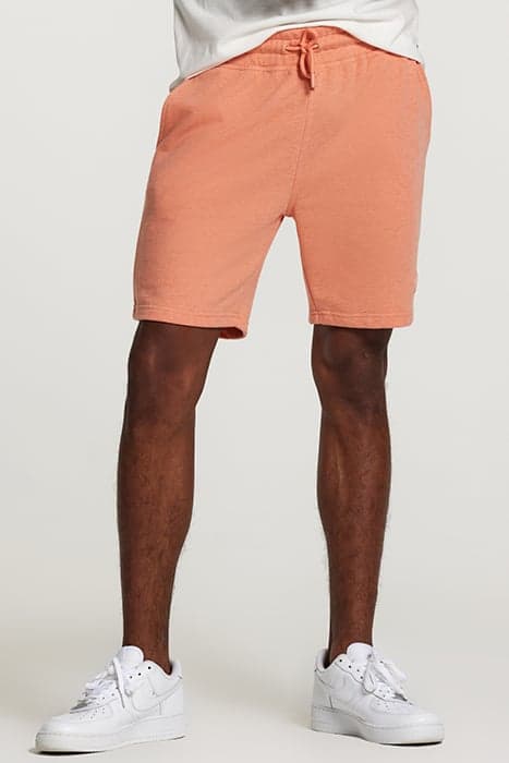 MEN MELANGE SWEAT SHORTS SEM CANYON SUNSET ORANGE by Shiwi