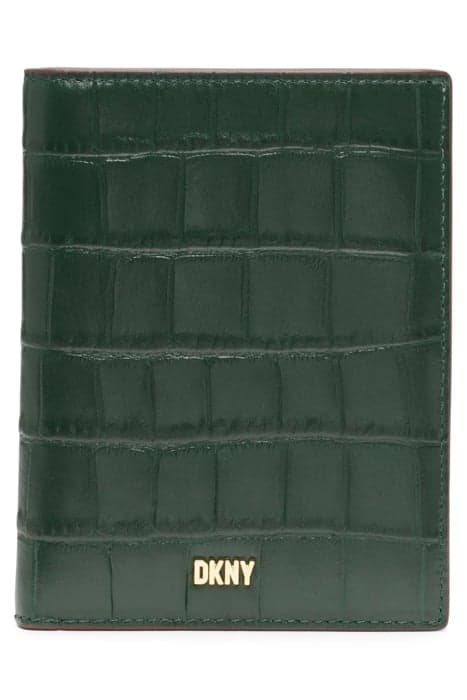 SIDNEY PASSPORT CASE GIANNI GRN by DKNY