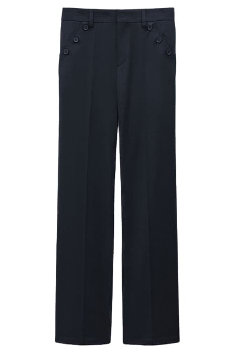 STRAIGHT TAILORED TROUSERS BLACK by Filippa K