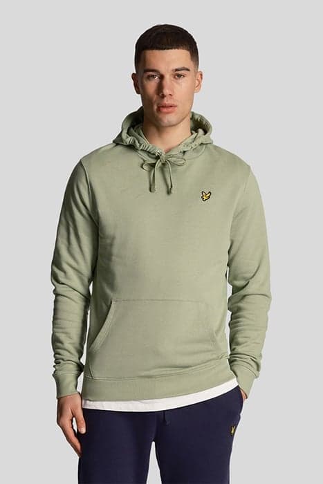 PULLOVER HOODIE GLENCOE GREEN by Lyle & Scott