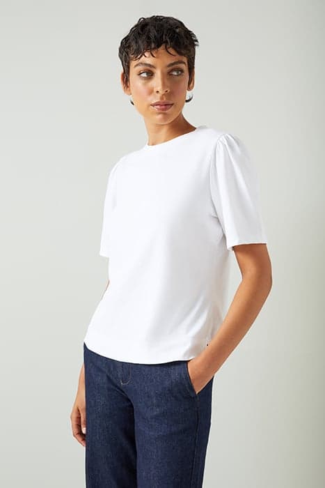 TJ ISSY - SCALLOP EDGE WHITE by LK Bennett