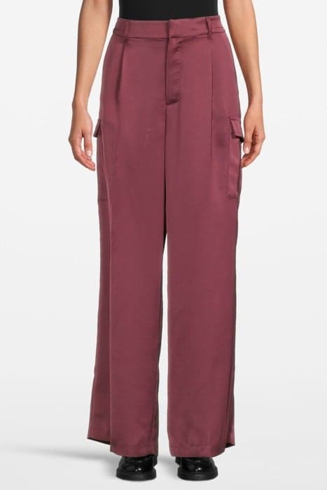 CARGO TROUSERS CABERNET by DKNY