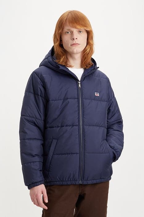 TELEGRAPH HOOD SHRT JKT PEACOAT by Levi's