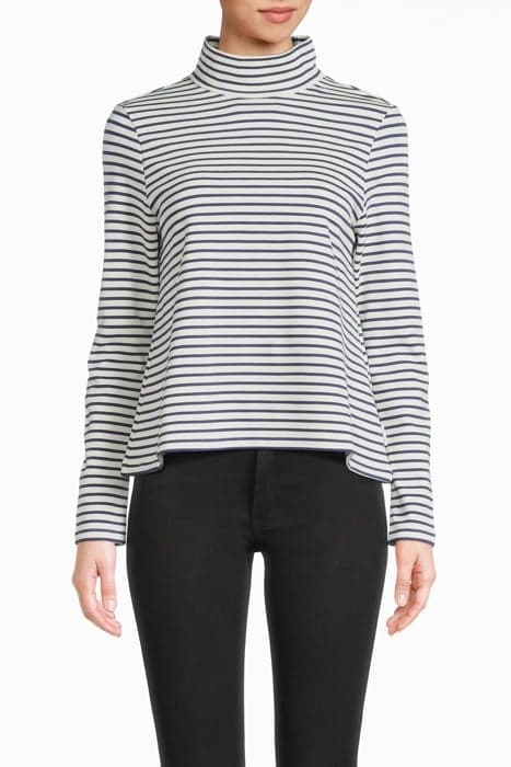 NAVY BLUE STRIPED KNIT TOP by Bimba y Lola