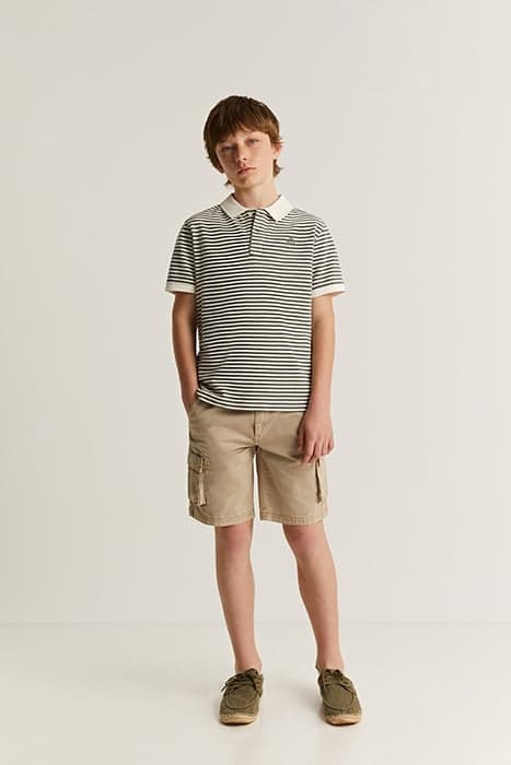 CARGO SHORTS KIDS BEIGE by Scalpers