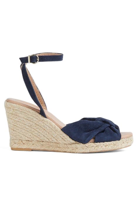 CS ANGELA WEDGE ESPADRILL NAVY by LK Bennett